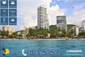 APARTAMENTO RODADERO GAIRA Santa Marta &ndash; condominio santa maria del mar