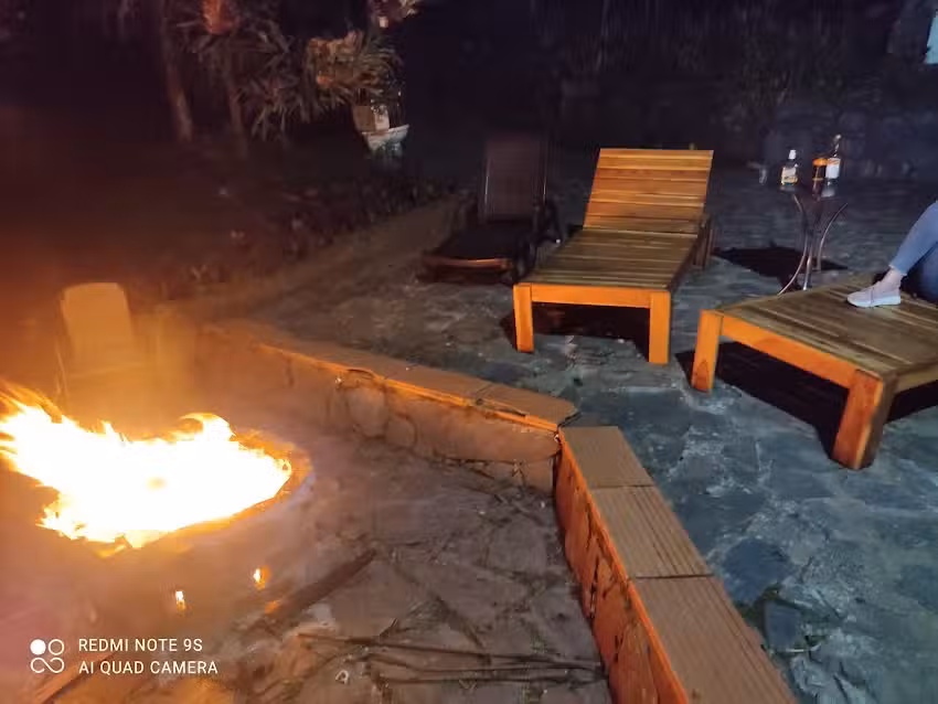 Casitas rodeadas de naturaleza y Rio