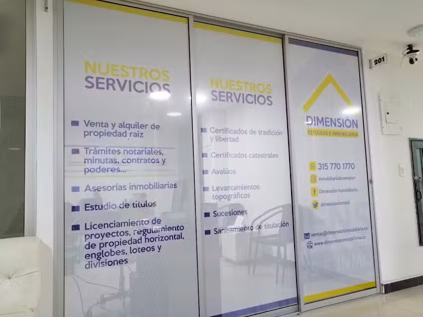 DIMENSI&Oacute;N INMOBILIARIA
