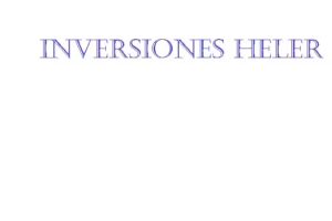 Inversiones Heler