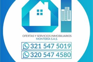 Ofertas y servicios inmobiliarios montería sas